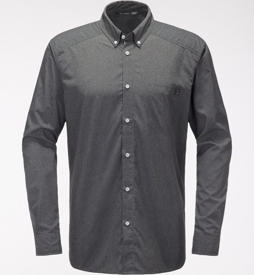 Haglöfs Mens Vejan Shirts Black New Zealand 71529EPNR